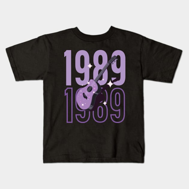 1989 Kids T-Shirt by TayaDesign